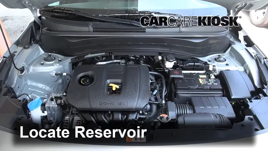 2021 Kia Seltos S 2.0L 4 Cyl. Windshield Washer Fluid Add Fluid